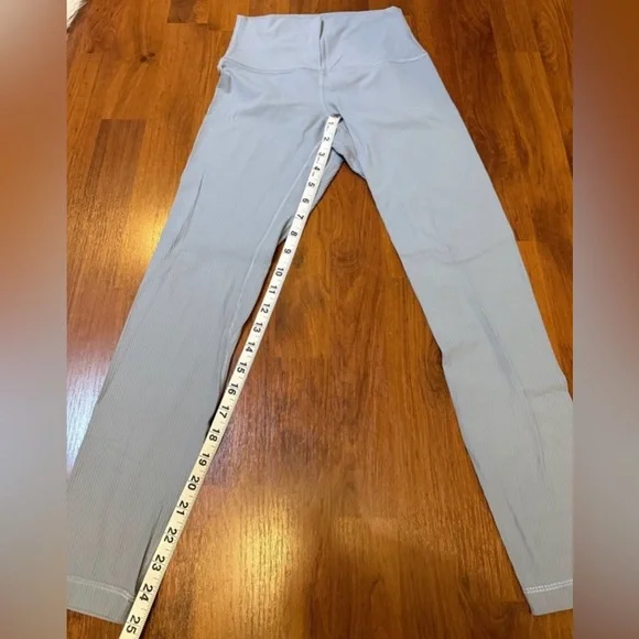 Lululemon Athletica Blue High-Waisted Leggings - Picture 11 of 12